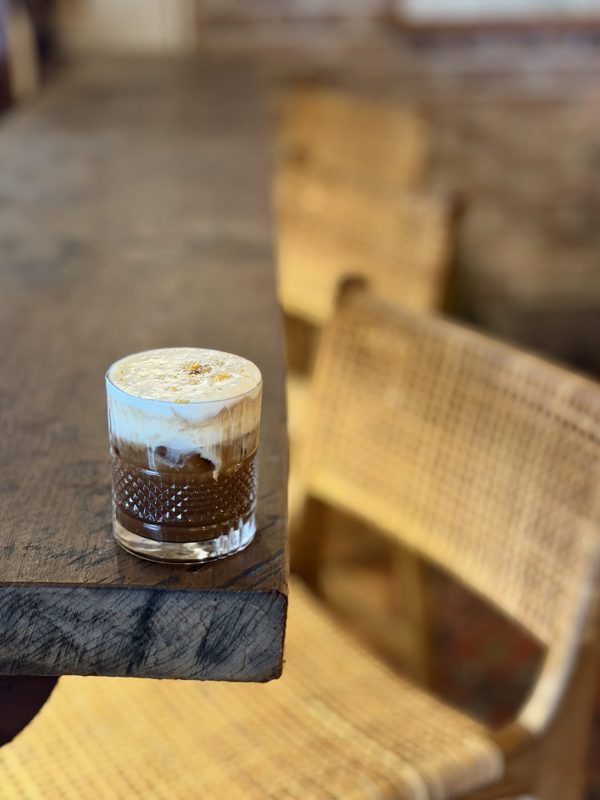 Reclaimed teak details